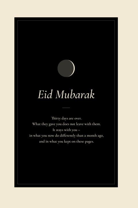 Eid Mubarak